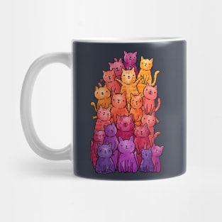 Cats pile Mug